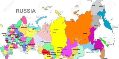 Карта Российской Федерации