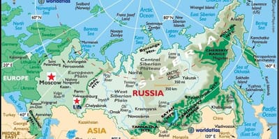 Карта Уфы Россия