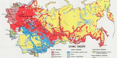 России религия карте