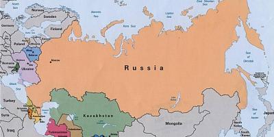 Русский континенте карте