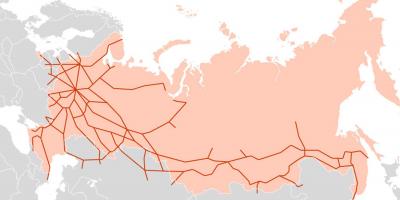 Карта России транспорт